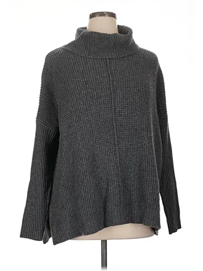 Pre-owned Michael Michael Kors Turtleneck Sweater In Gray