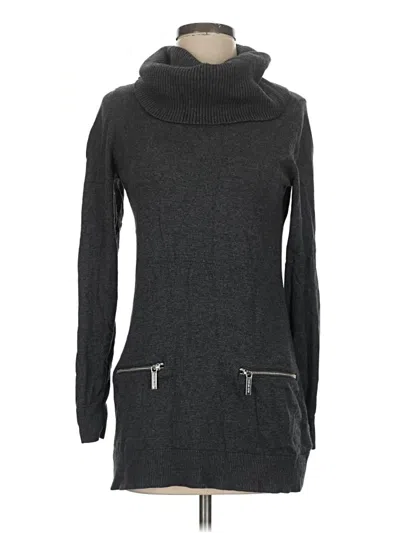 Pre-owned Michael Michael Kors Turtleneck Sweater In Gray