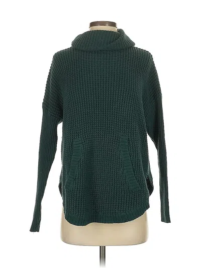 Pre-owned Michael Michael Kors Turtleneck Sweater In Green
