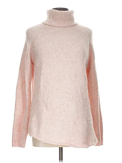 Pre-owned Michael Michael Kors Turtleneck Sweater In Pink