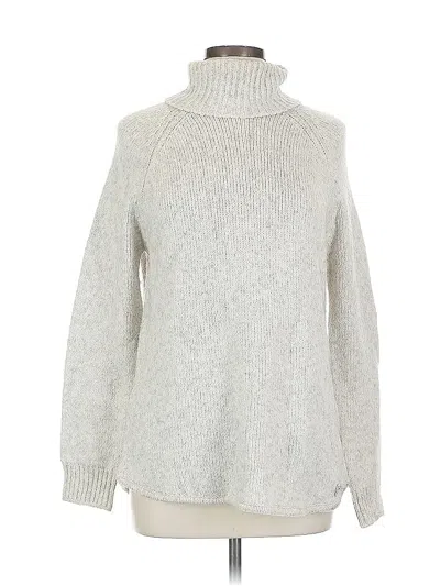 Pre-owned Michael Michael Kors Turtleneck Sweater In White