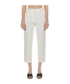 Michael Michael Kors Cropped Pants In White