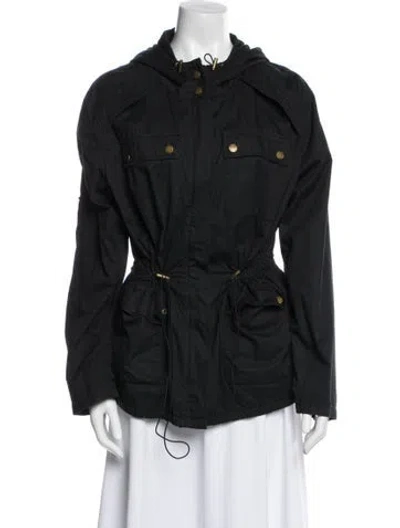 Pre-owned Michael Michael Kors Utility Jacket In Black