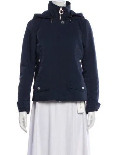 Pre-owned Michael Michael Kors Utility Jacket In Blue