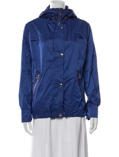 Pre-owned Michael Michael Kors Utility Jacket In Blue