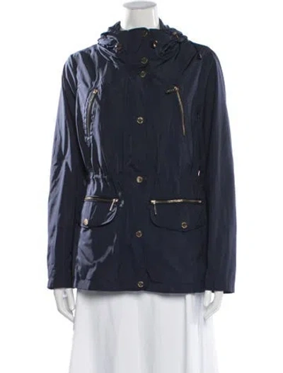 Pre-owned Michael Michael Kors Utility Jacket In Blue