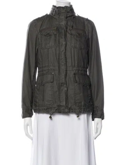 Pre-owned Michael Michael Kors Utility Jacket In Gray