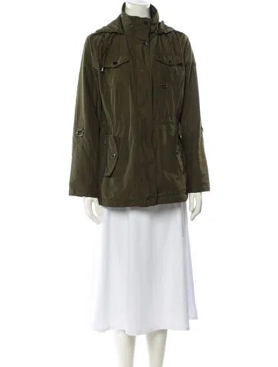 Pre-owned Michael Michael Kors Utility Jacket In Green