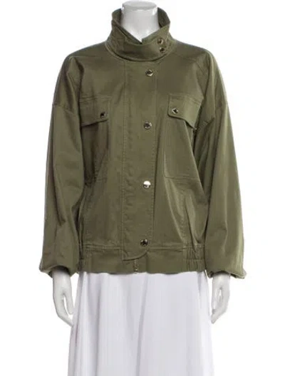 Pre-owned Michael Michael Kors Utility Jacket In Green