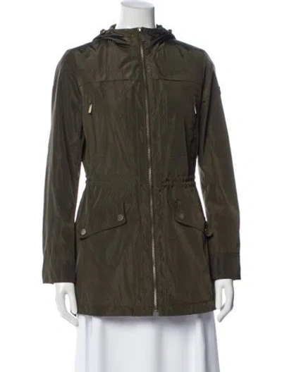 Pre-owned Michael Michael Kors Utility Jacket In Green