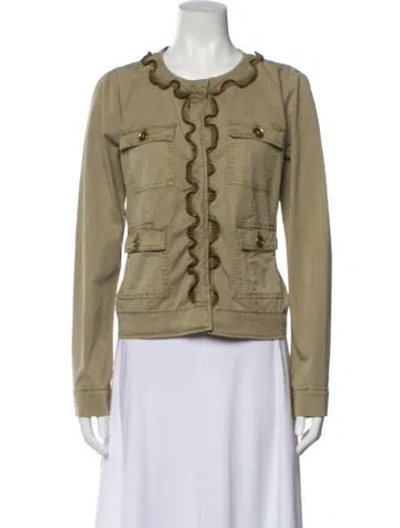 Pre-owned Michael Michael Kors Utility Jacket In Neutral