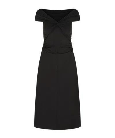 Michael Michael Kors V-neck Off-shoulder Dress