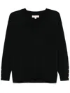 Michael Michael Kors V-neck Sweater In Black
