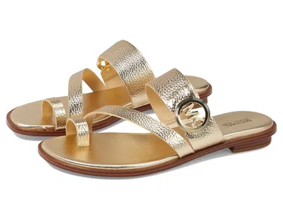 Michael Michael Kors Vera Flat Thong In Gold