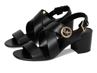 Michael Michael Kors Vera Flex Mid Sandal Women's Sandals Black: 8 M