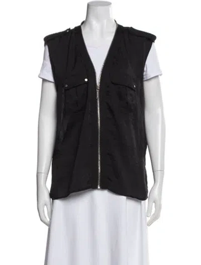 Pre-owned Michael Michael Kors Vest In Black