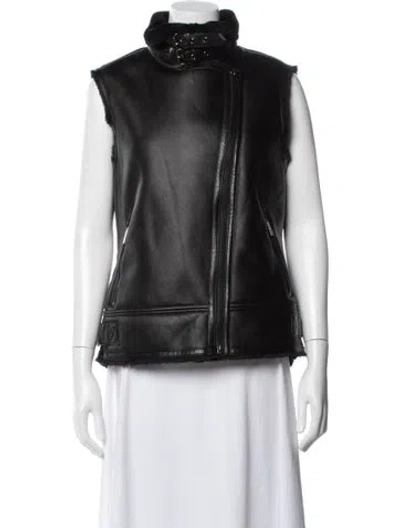 Pre-owned Michael Michael Kors Vest In Black