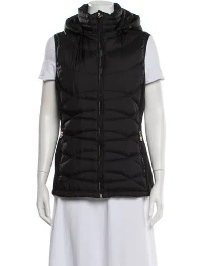 Pre-owned Michael Michael Kors Vest In Black