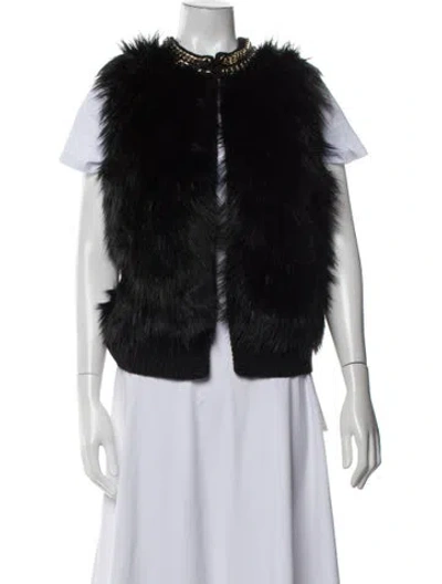 Pre-owned Michael Michael Kors Vest In Black