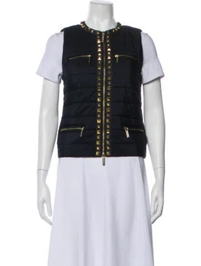 Pre-owned Michael Michael Kors Vest In Blue