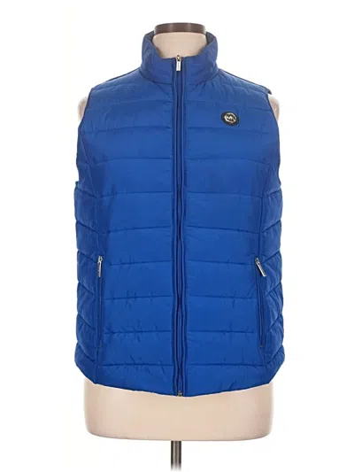 Pre-owned Michael Michael Kors Vest In Blue