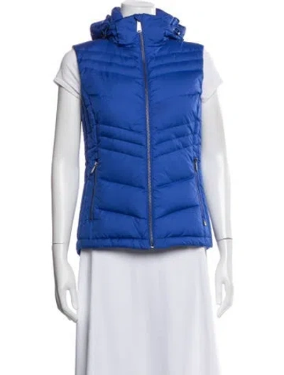 Pre-owned Michael Michael Kors Vest In Blue
