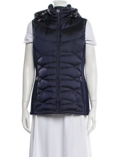 Pre-owned Michael Michael Kors Vest In Blue
