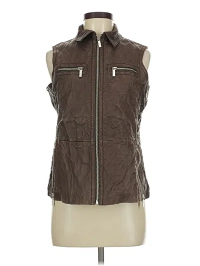Pre-owned Michael Michael Kors Vest In Brown
