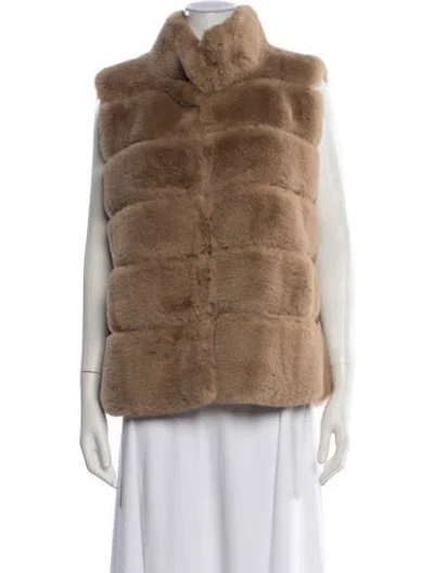 Pre-owned Michael Michael Kors Vest In Brown