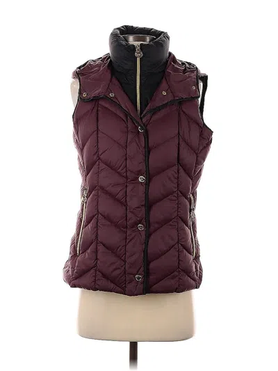 Pre-owned Michael Michael Kors Vest In Burgundy