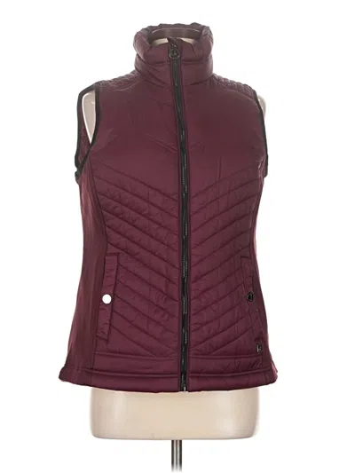 Pre-owned Michael Michael Kors Vest In Burgundy
