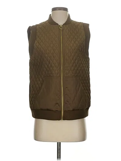 Pre-owned Michael Michael Kors Vest In Gold