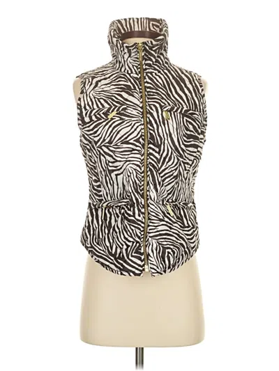 Pre-owned Michael Michael Kors Vest In Gold