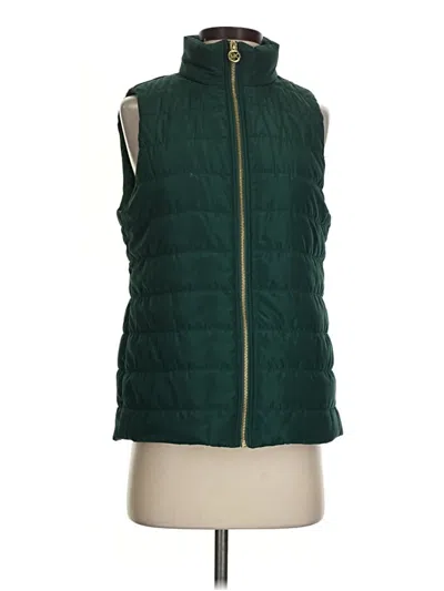 Pre-owned Michael Michael Kors Vest In Green