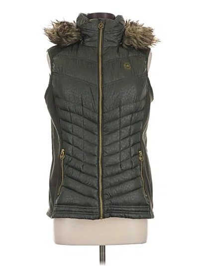 Pre-owned Michael Michael Kors Vest In Green