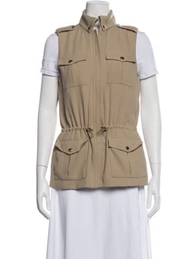 Pre-owned Michael Michael Kors Vest In Neutrals
