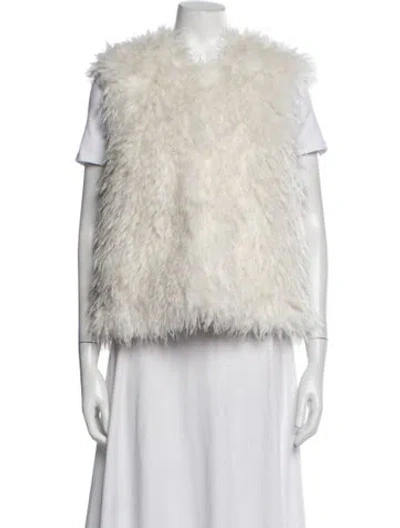 Pre-owned Michael Michael Kors Vest In Neutrals