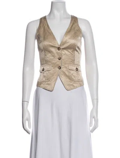 Pre-owned Michael Michael Kors Vest In Pink