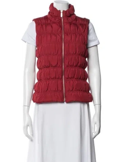 Pre-owned Michael Michael Kors Vest In Red
