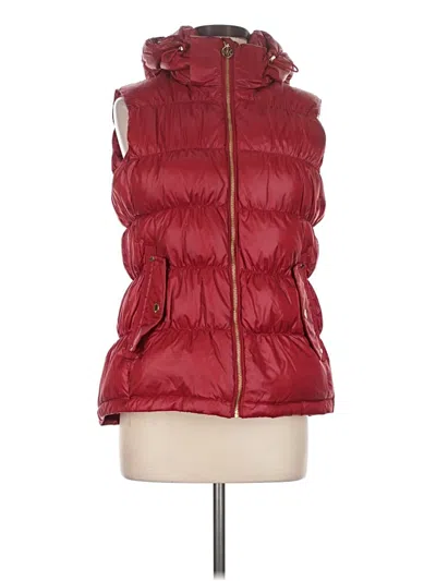 Pre-owned Michael Michael Kors Vest In Red