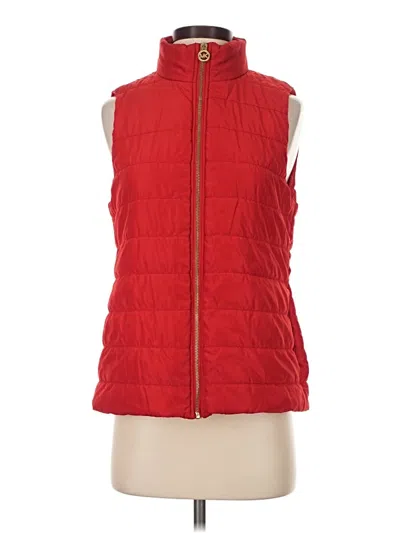 Pre-owned Michael Michael Kors Vest In Red