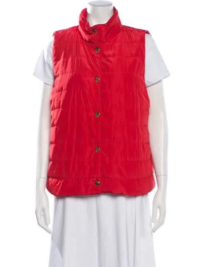 Pre-owned Michael Michael Kors Vest In Red