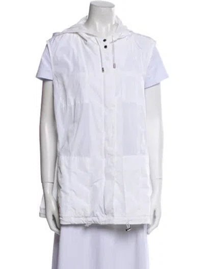 Pre-owned Michael Michael Kors Vest In White