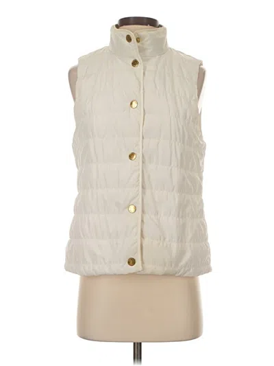 Pre-owned Michael Michael Kors Vest In White