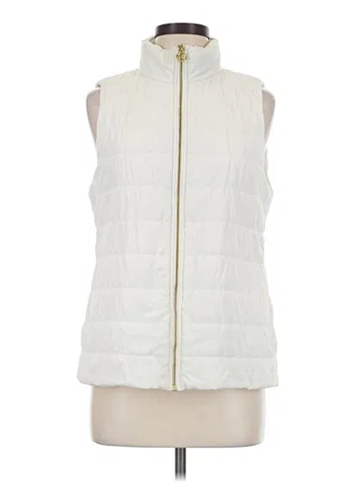 Pre-owned Michael Michael Kors Vest In White