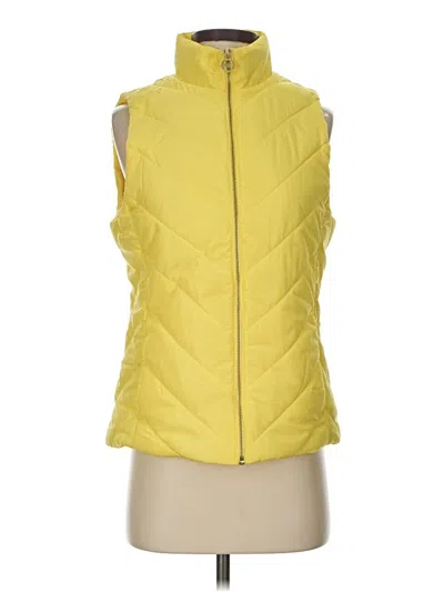 Pre-owned Michael Michael Kors Vest In Yellow