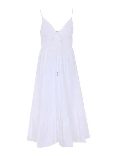 Michael Michael Kors Long Dress In White