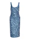 Michael Michael Kors Light Blue Dress In Blue