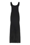 Michael Michael Kors 'scoop' Viscose Blend Dress