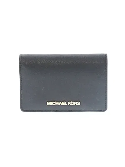 Pre-owned Michael Michael Kors Wallet In Black